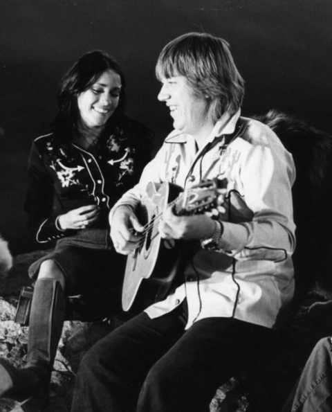 Terry Kath with wife, Camelia Kat